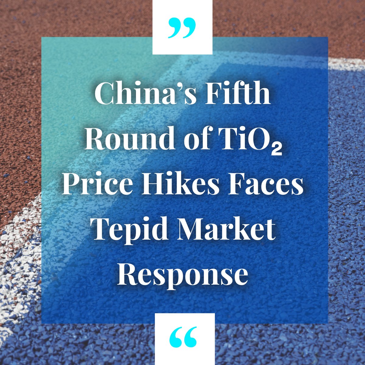 tio2 price hike meets tepid response